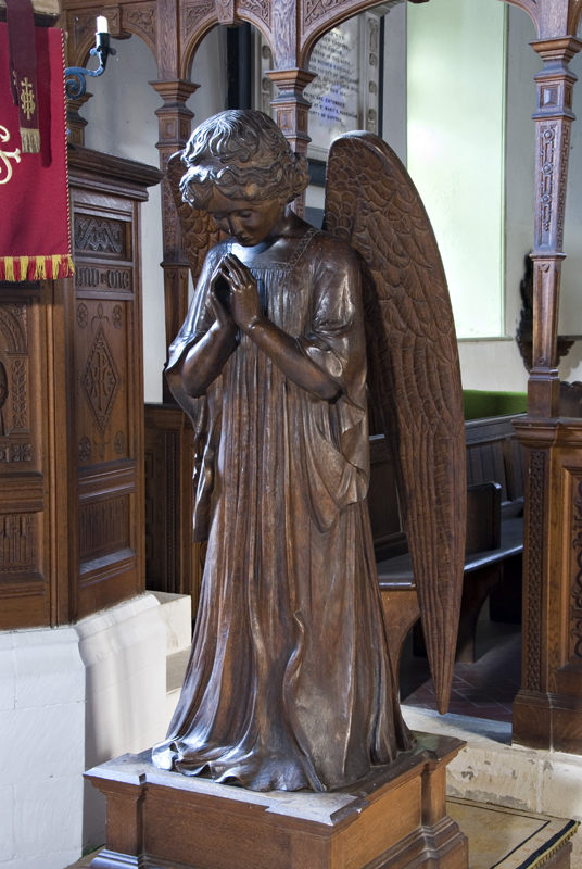 Constance Greaves carving