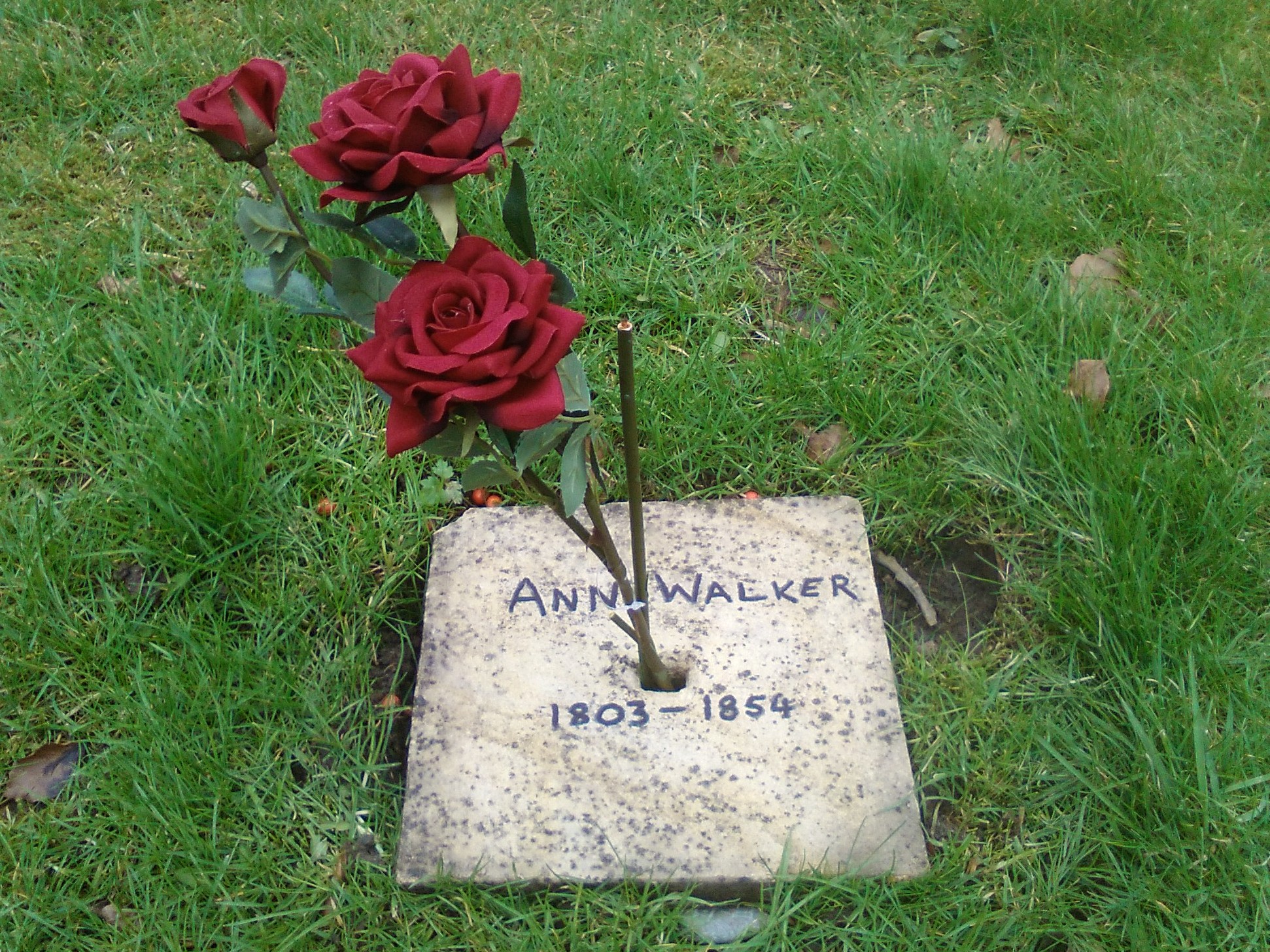 Ann Walker memorial
